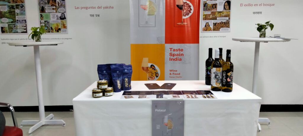 Stand de Grupo Pistacyl en Taste Spain India septiembre 2023